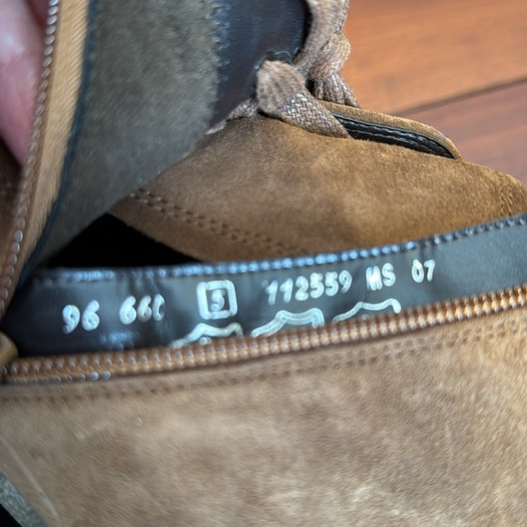 New Gabor Cognac Brown Suede Ankle Boots - Picture 5 of 5